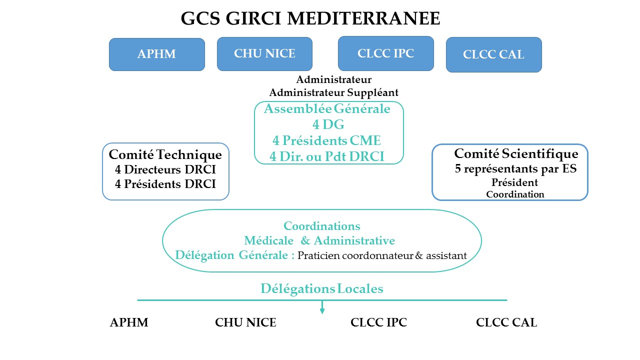 Organigramme GCS GIRCI