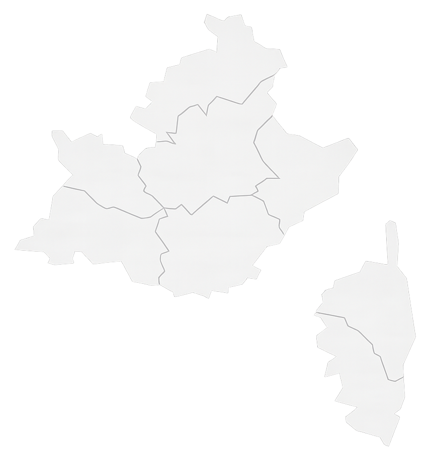 Carte GIRCI Méditerranée - PACA & Corse
